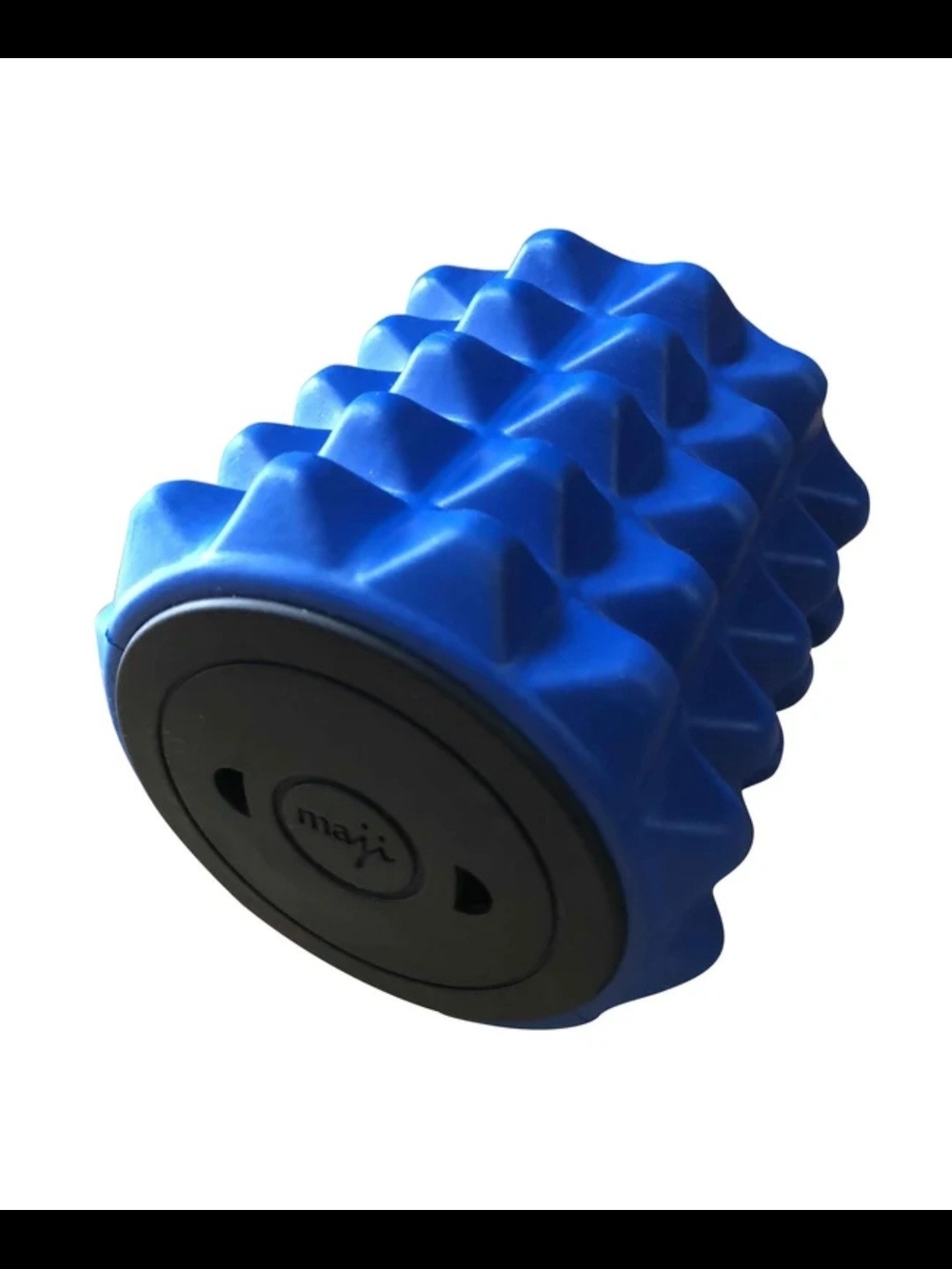 MINI FOAM ROLLER Maji Black and Blue Fitness Slider NEW WITH TAGS